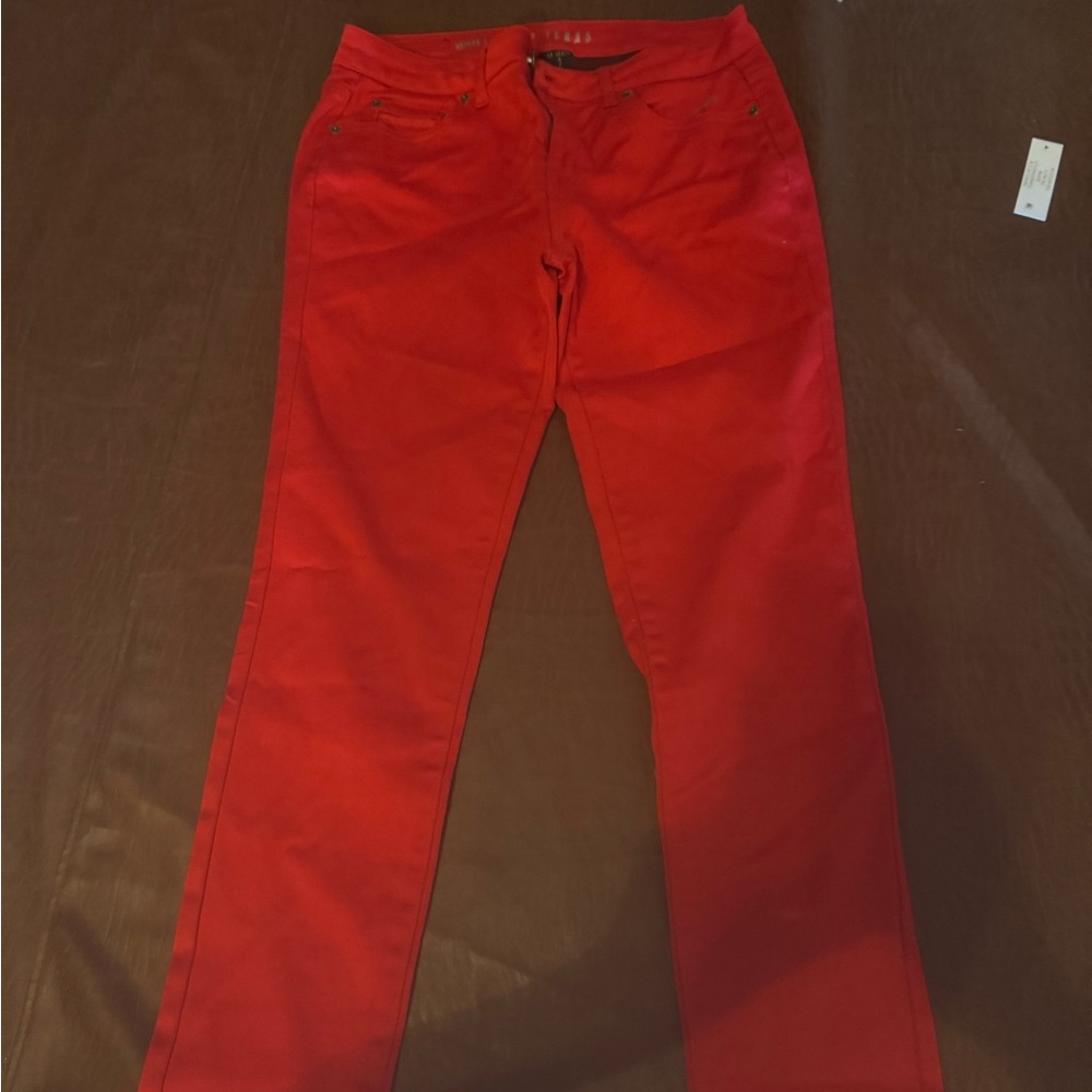 Bright Red jeans CP jeans